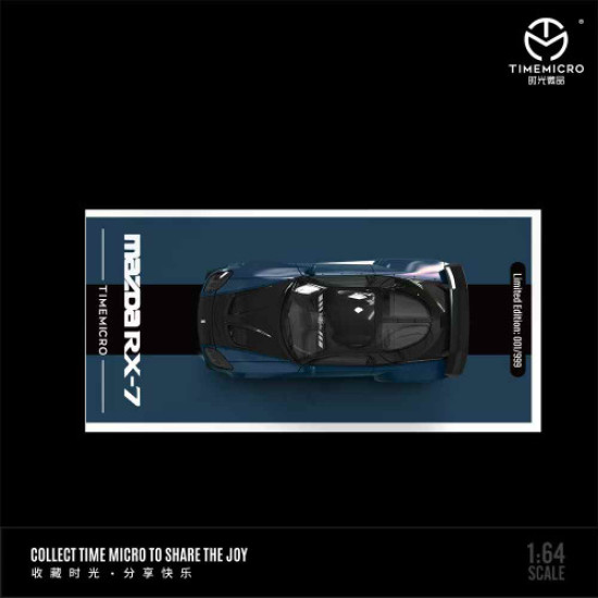 Mazda RX-7 Veilside Black Blue 