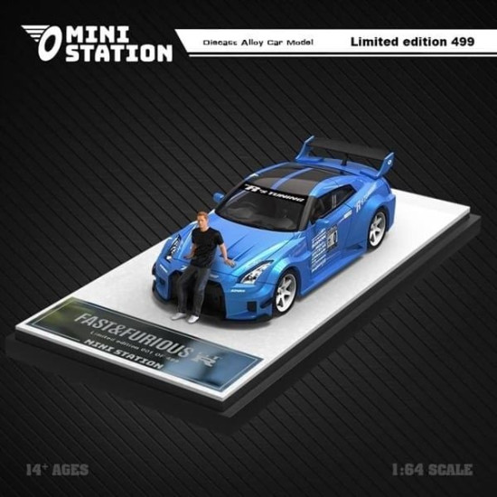 MİNİ STATION 1/64 Nissan GT R35 R's Tuning F&F