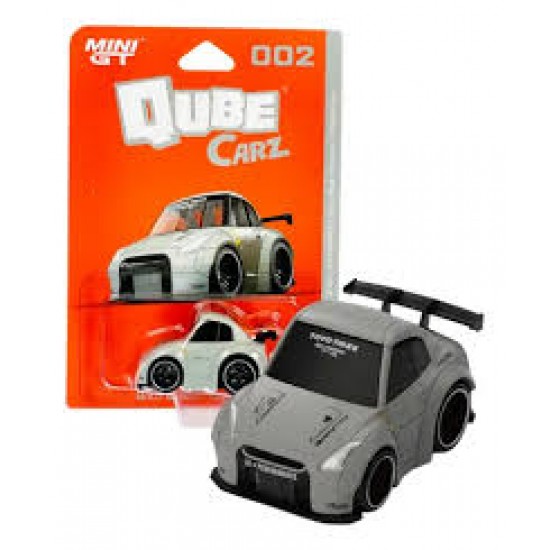 MİNİ GT NİSSAN SKYLİNE GT-R (R35) LB*WORKS TYPE 1, REAR WİNG VER 1 MATTE GREY