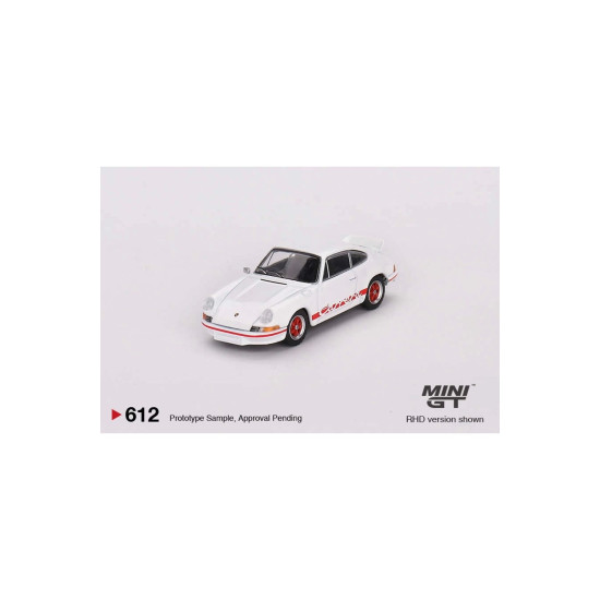 1/64 Porsche 911 RS 2.7 Grand Prix White with Red Livery MGT00612